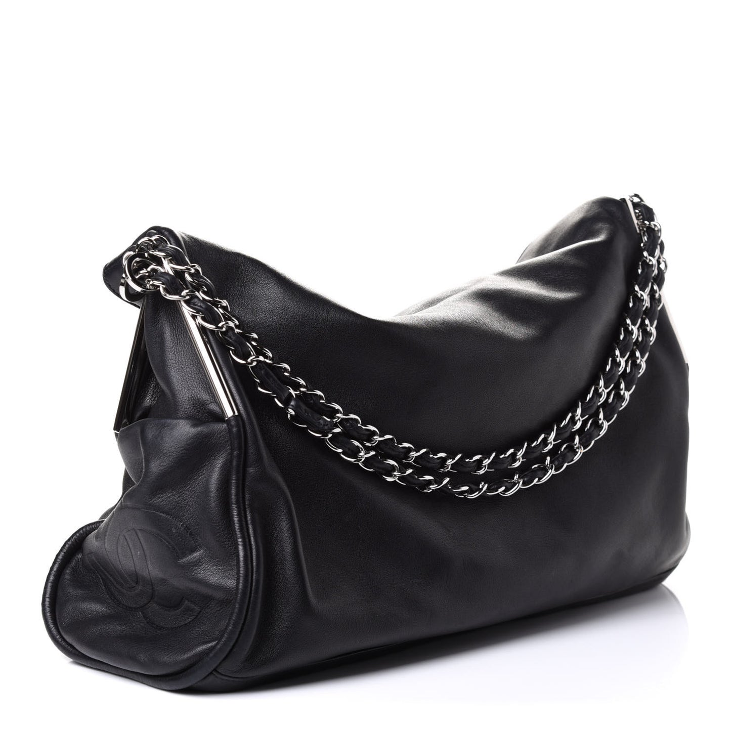 Lambskin Ultimate Soft Hobo Black