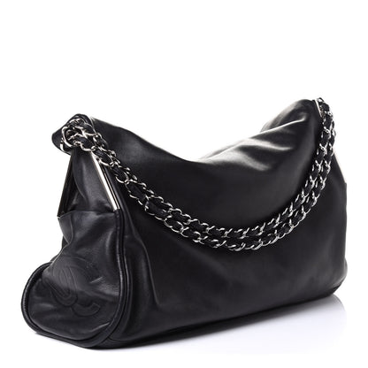 Chanel Lambskin Ultimate Soft Hobo Black 2 of 5