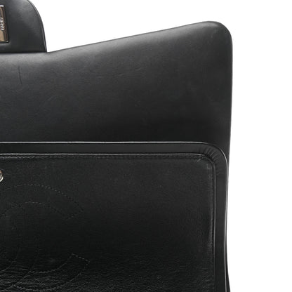 Chanel Patent Quilted Maxi Double Flap Black 11 of 12