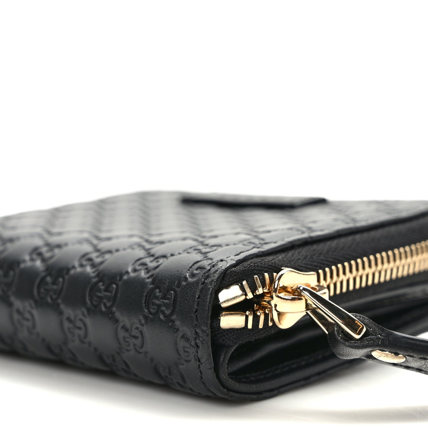 Microguccissima Compact Wallet Black