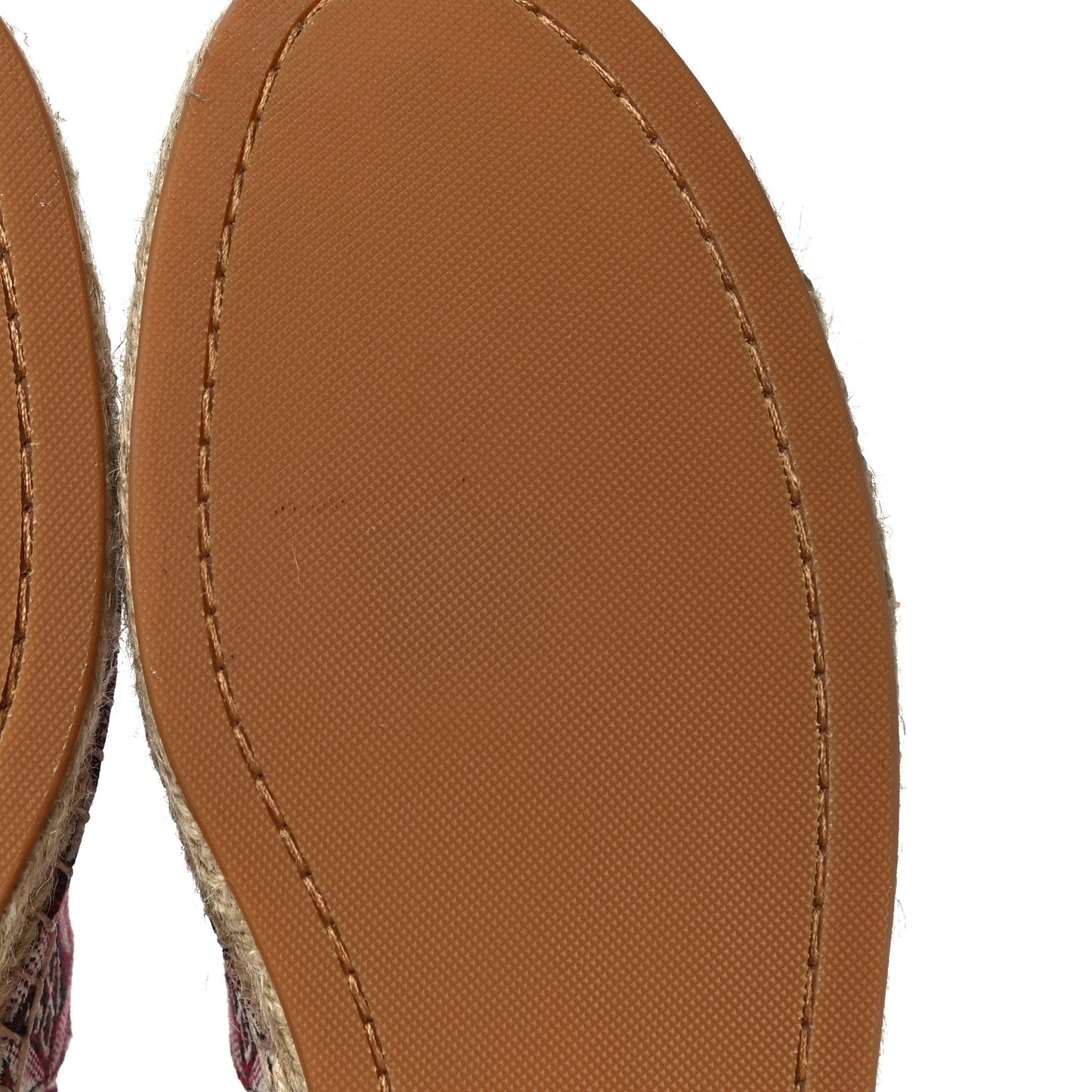 Jacquard Since 1854 Starboard Espadrille Flats 37 Bordeaux