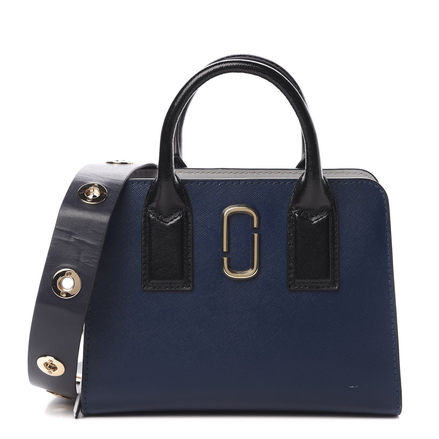 Saffiano Little Big Shot Tote Navy