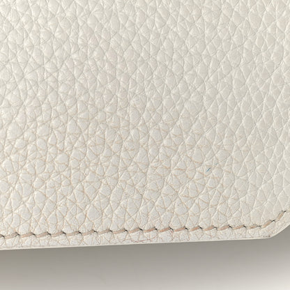 Hermes Taurillon Clemence Jypsiere 28 White 11 of 13