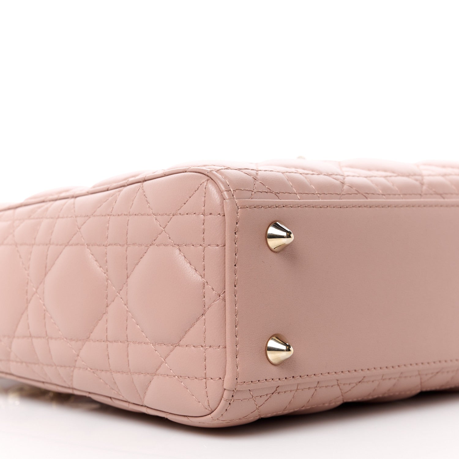 Christian Dior Lambskin Cannage Small My ABCDior Lady Dior Fard 9 of 10