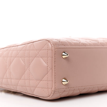 Christian Dior Lambskin Cannage Small My ABCDior Lady Dior Fard 9 of 10