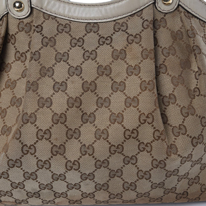 Gucci Monogram Medium Sukey Tote Off White 18 of 24