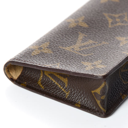 Louis Vuitton Monogram Etui a Lunettes Simple Eyeglass Case 6 of 9