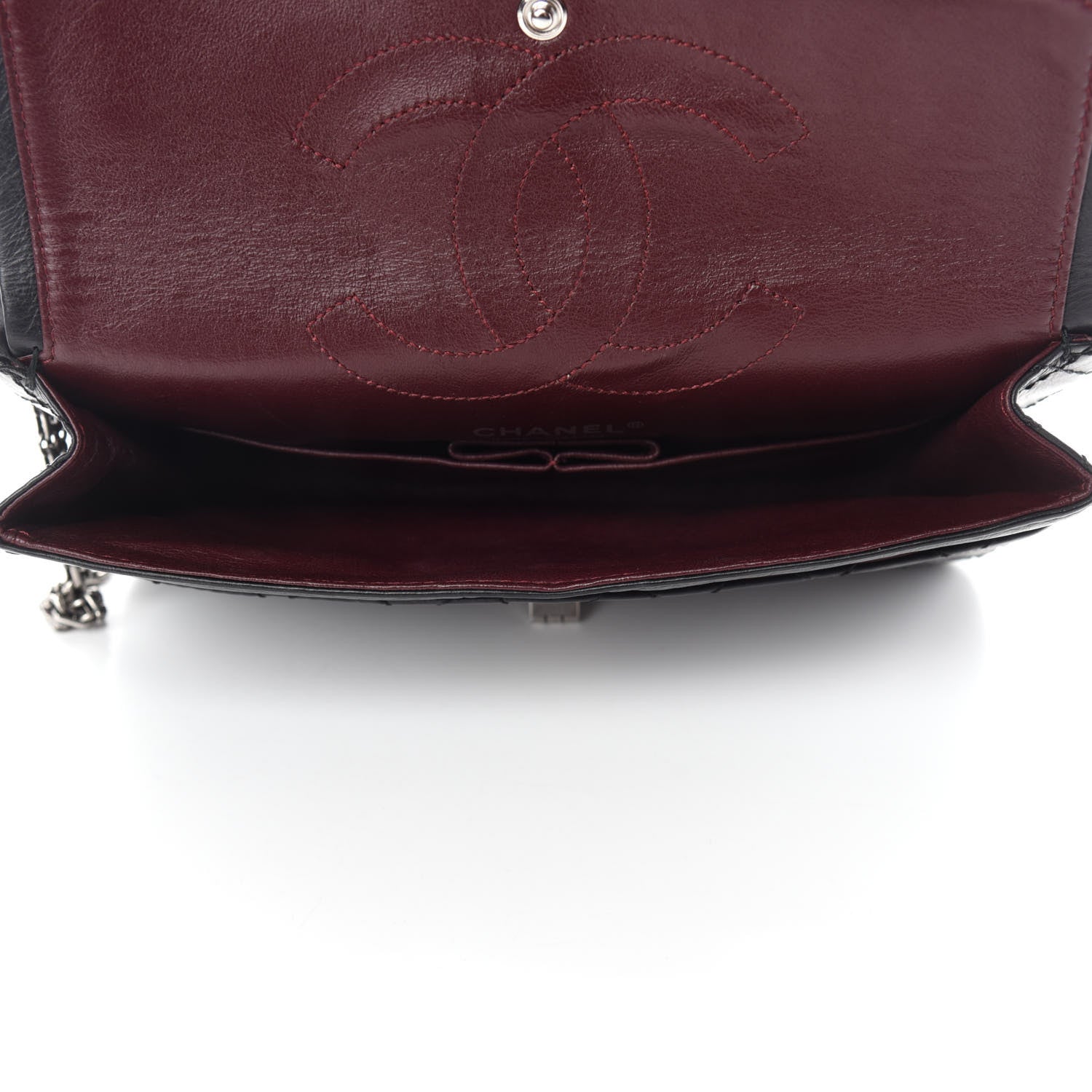 Chanel Aged Calfskin Quilted 2.55 Reissue 225 Flap Black 5 of 12