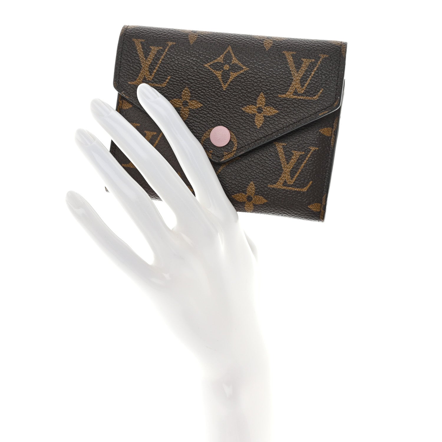 Louis Vuitton Monogram Victorine Wallet Rose Ballerine 2 of 10