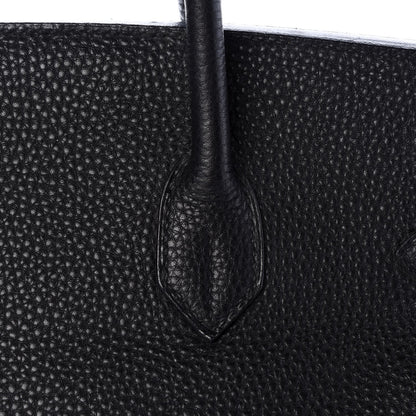Hermes Taurillon Clemence Birkin 35 Black 21 of 39