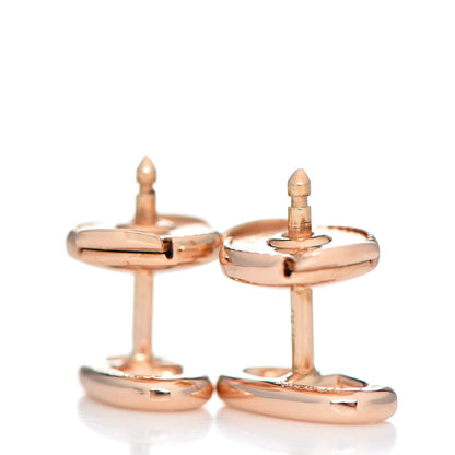 Hermes 18K Rose Gold TPM Farandole Stud Earrings 4 of 5