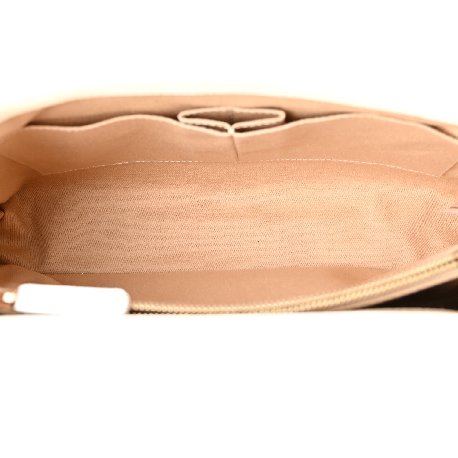 Chanel Iridescent Caviar Quilted Small Coco Handle Flap White 5 of 11