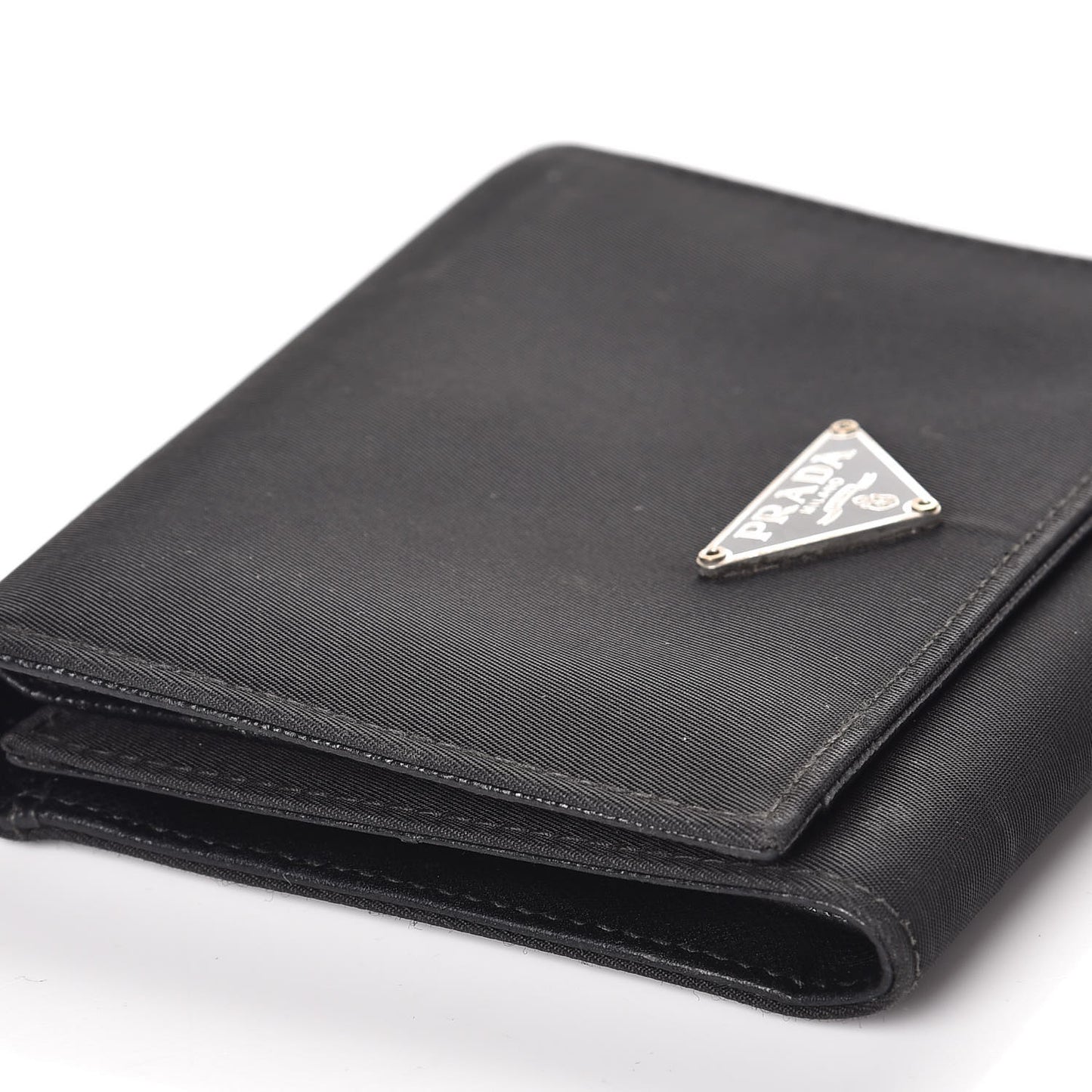 Tessuto Nylon Wallet Nero Black