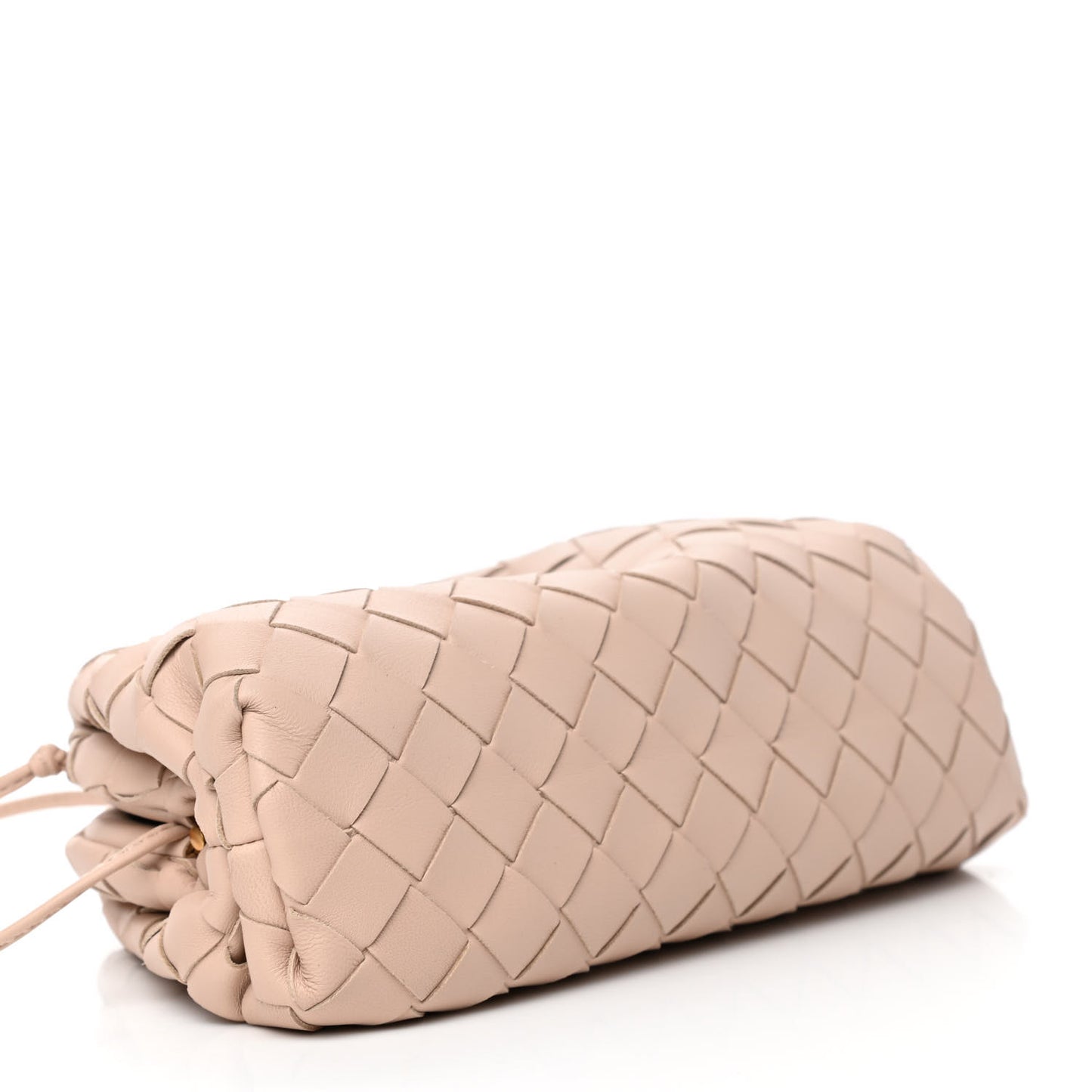 Nappa Intrecciato The Mini Pouch Almond