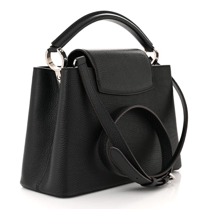 Louis Vuitton Taurillon Capucines PM Black 3 of 10