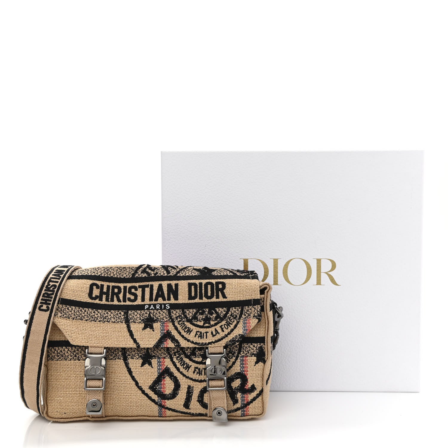 Christian Dior Canvas Diorcamp Messenger Beige 11 of 11