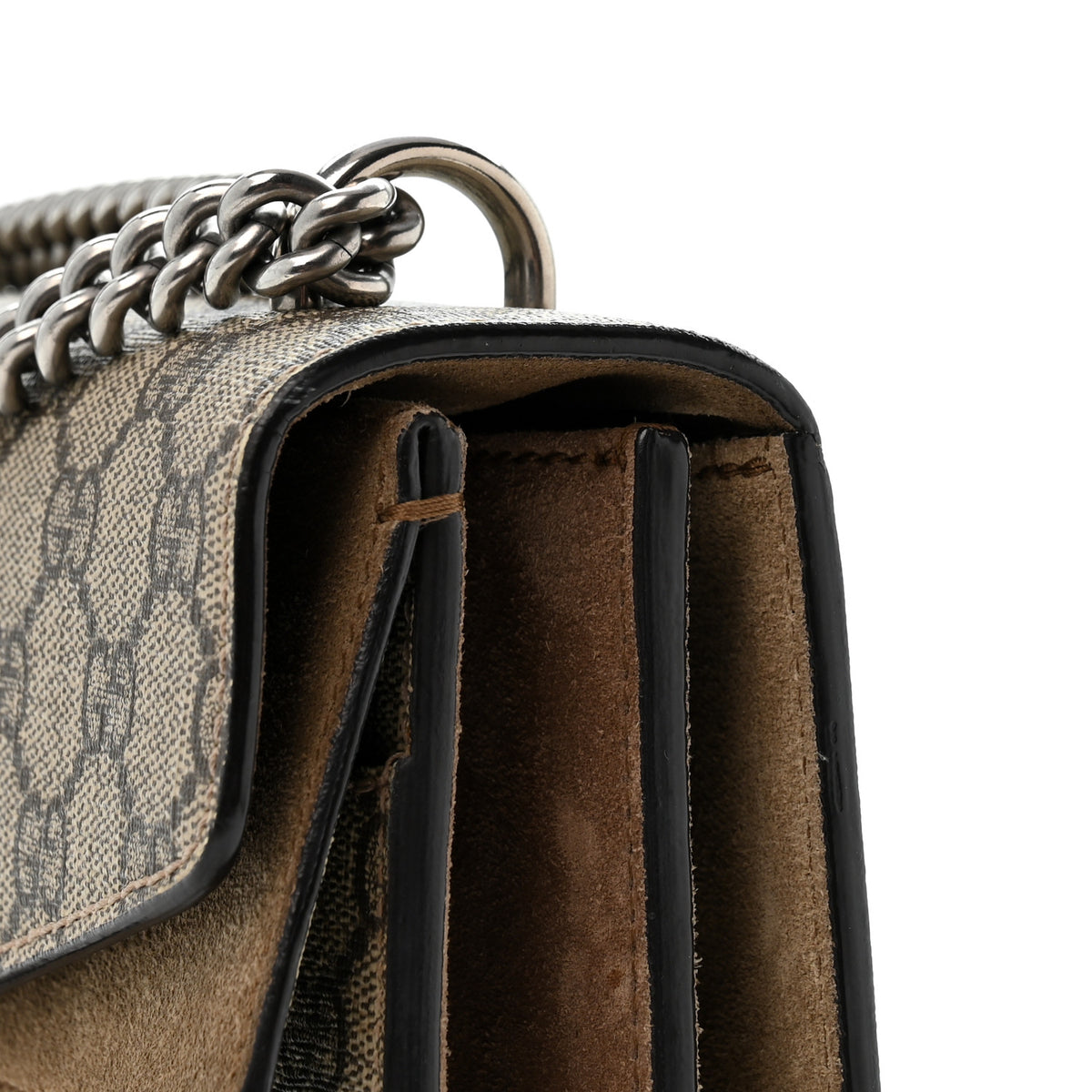 Gucci Supreme Monogram Small Dionysus Shoulder Bag Taupe 13 of 13