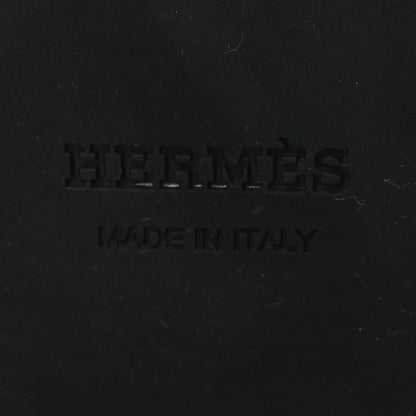 Hermes Glossed Calfskin Funk Ankle Boots 36 Black 8 of 11