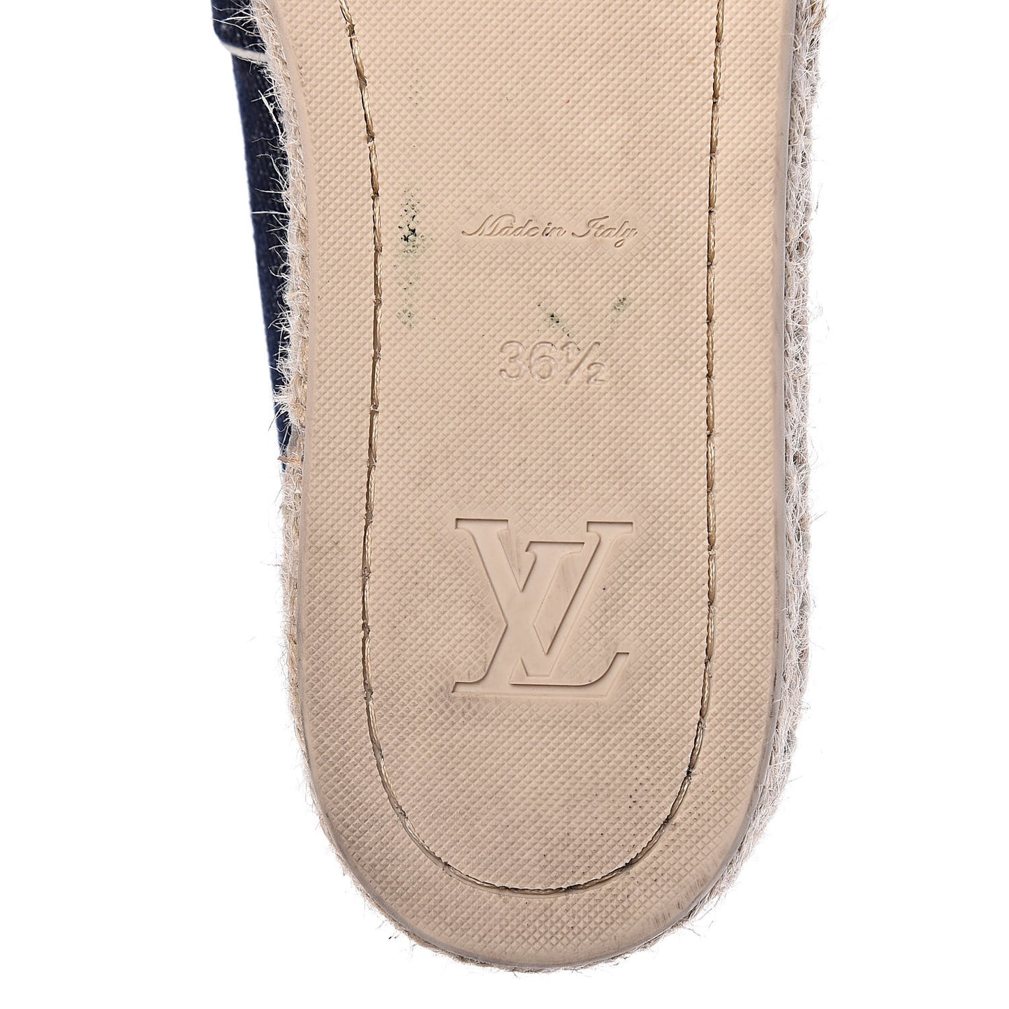 Canvas Postcard Espadrille Flats 36.5