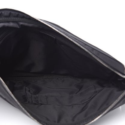 Gucci Guccissima Nylon Shoulder Bag Black 5 of 11