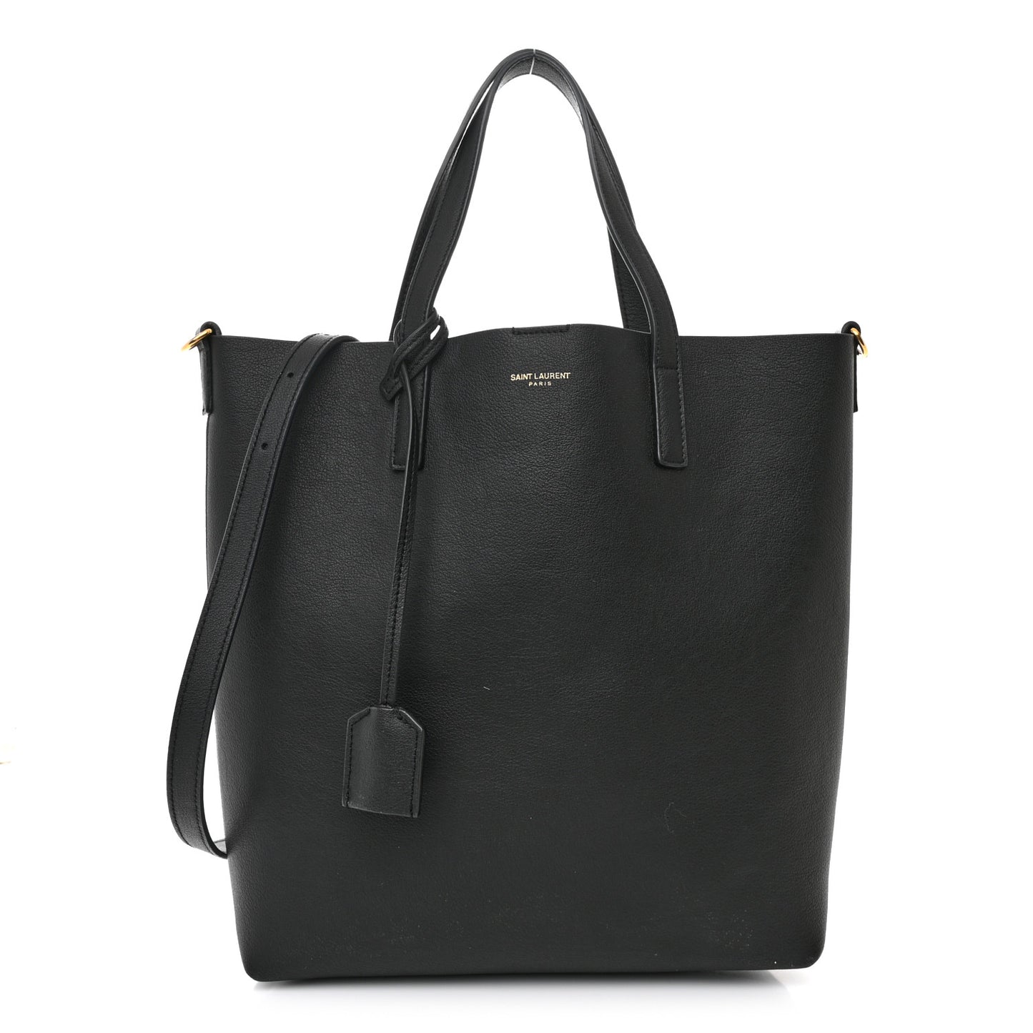 Calfskin Toy Shopping Tote Black