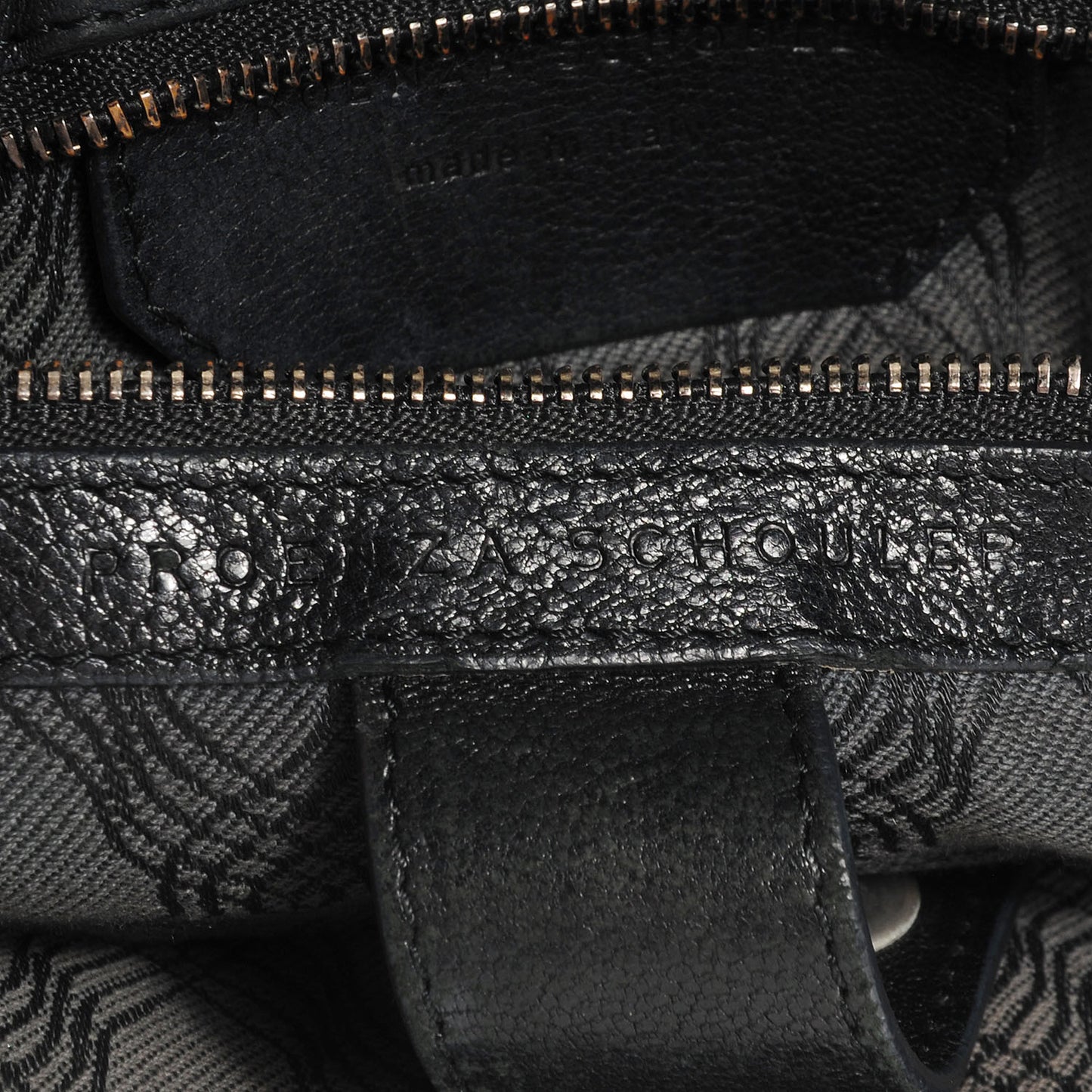 Lambskin PS1 Medium Satchel Black