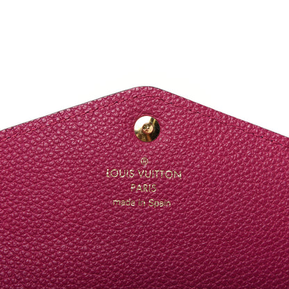 Louis Vuitton Empreinte Sarah Wallet NM Grape 6 of 6