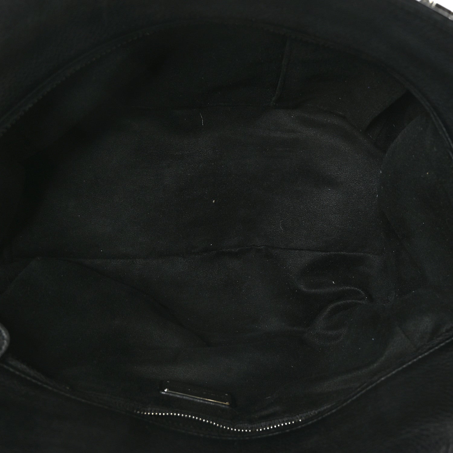 Salvatore Ferragamo Calfskin Medium Verve Double Zip Tote Black 5 of 7