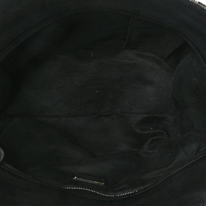Salvatore Ferragamo Calfskin Medium Verve Double Zip Tote Black 5 of 7