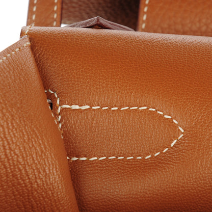 Hermes Taurillon Clemence Jypsiere 37 Gold 14 of 19