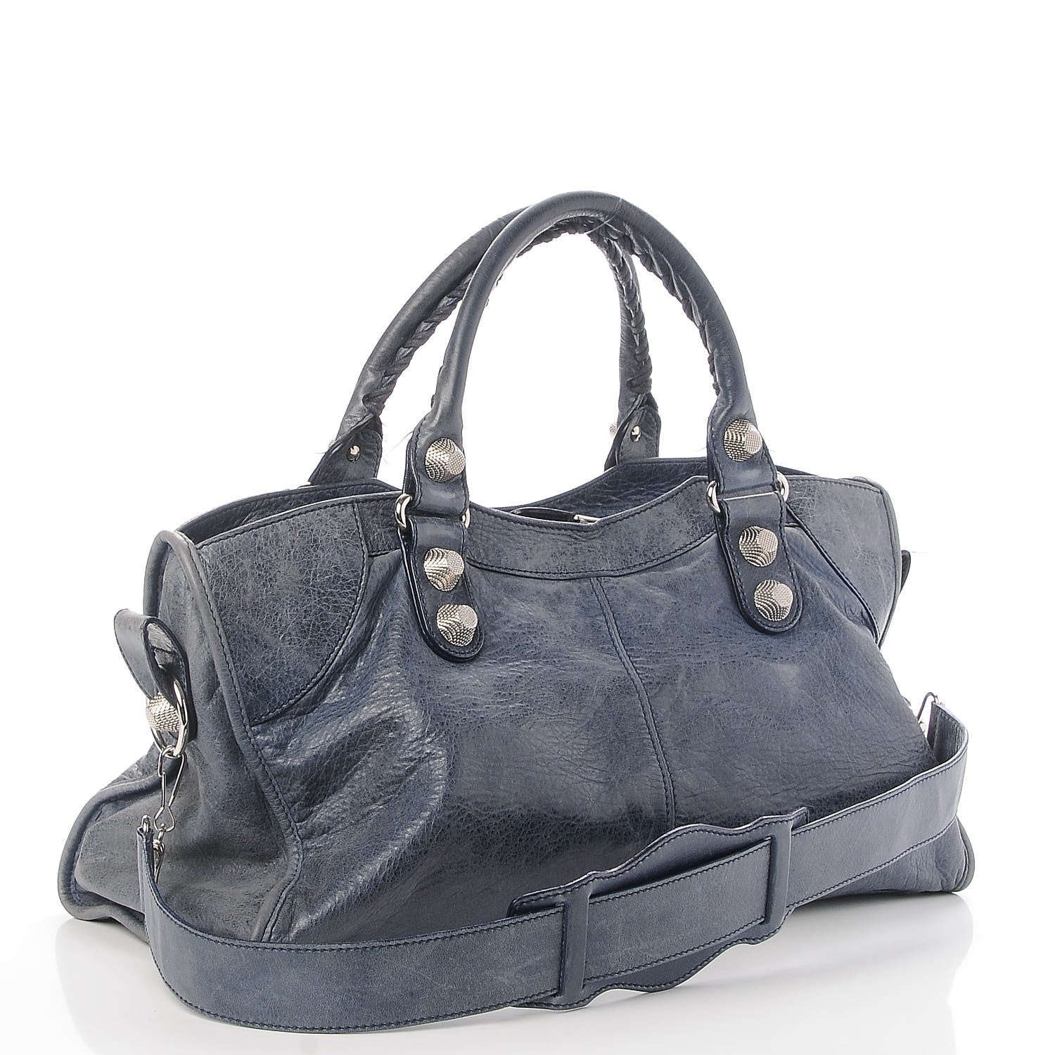 Balenciaga Agneau Giant 21 Silver Hardware Part Time Bleu Roi 4 of 10