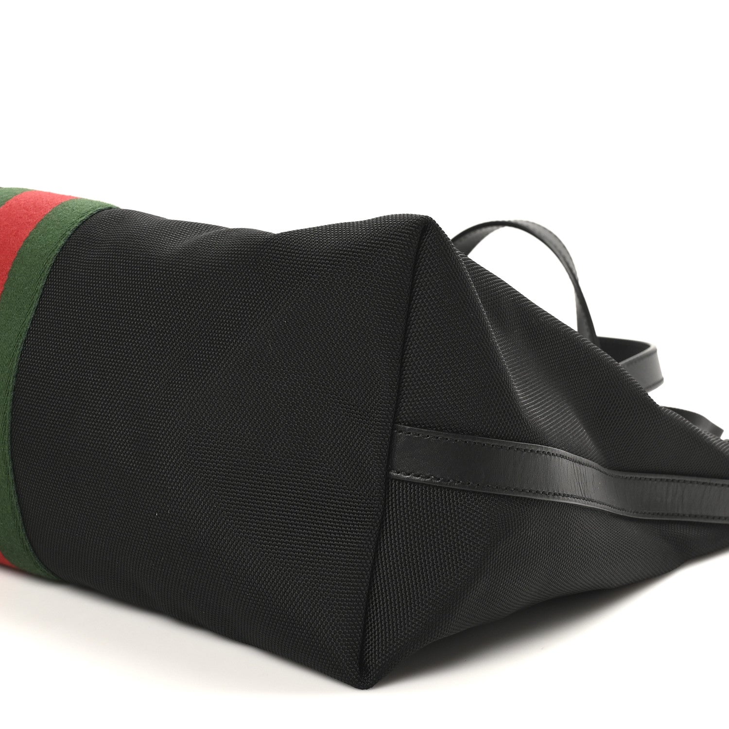 Gucci Techno Canvas Web Duffle Black 10 of 10