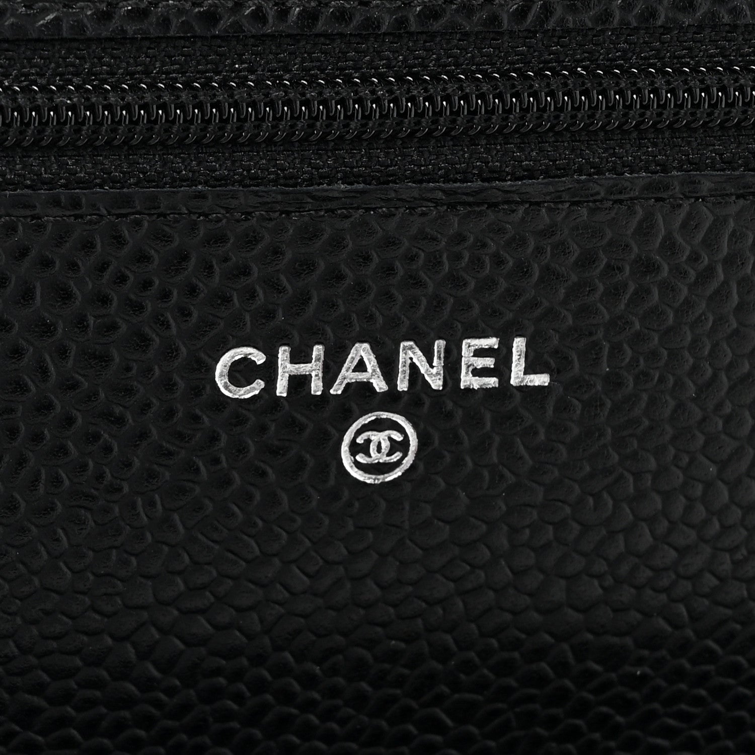 Chanel Caviar Quilted Wallet On Chain WOC Black 7 of 14
