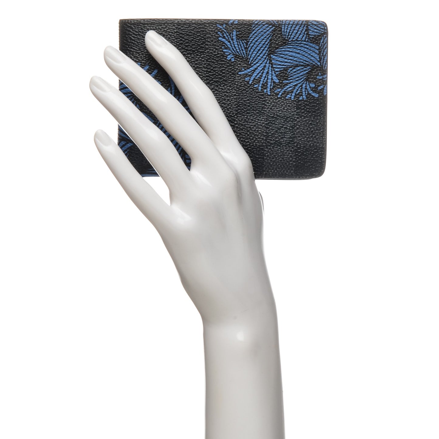 Damier Graphite Rope Slender Wallet Blue