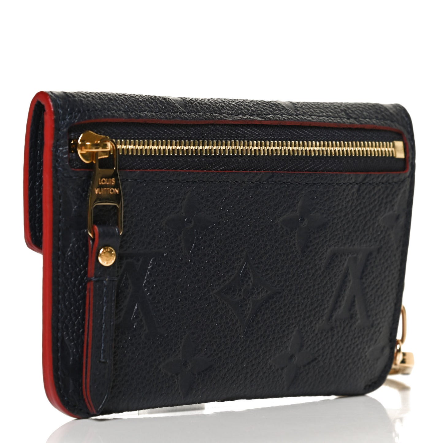 Empreinte Key Pouch Marine Rouge