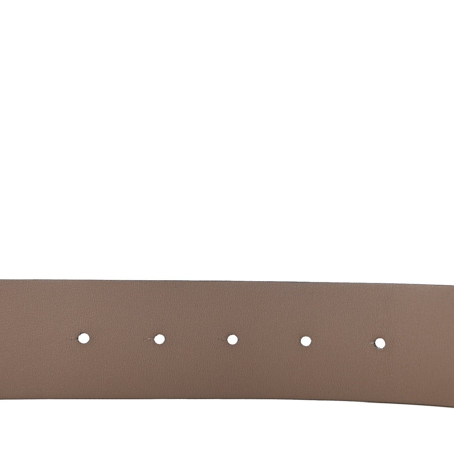 Valentino Garavani Metallic Lambskin VLogo 40mm Belt 70 32 Stone 4 of 5