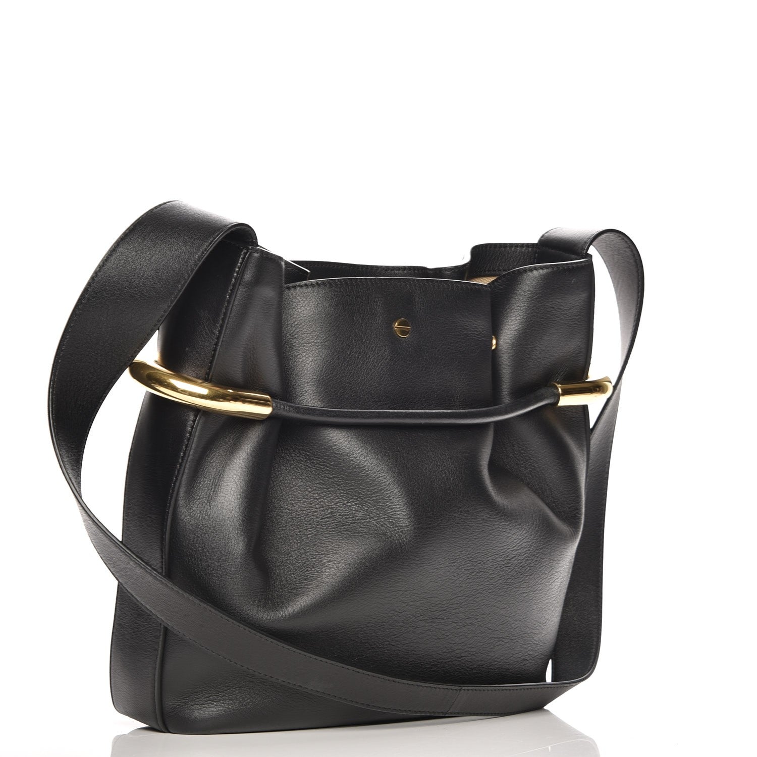 Chloe Calfskin Small Emma Bucket Black 3 of 6