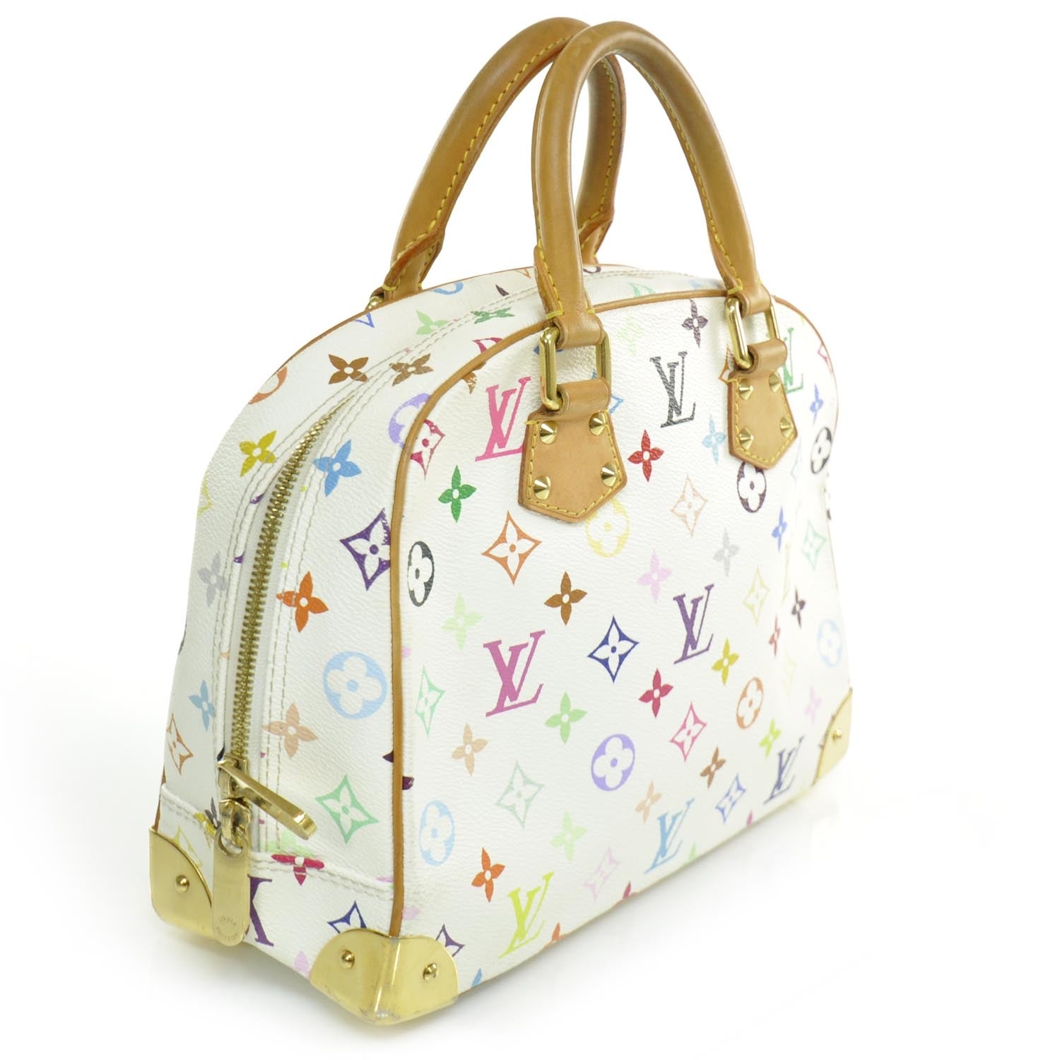 Louis Vuitton Monogram Multicolor Trouville White 3 of 9