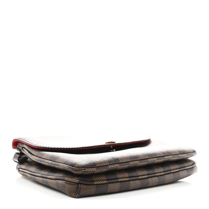 Louis Vuitton Damier Ebene Twice Cherry 4 of 11