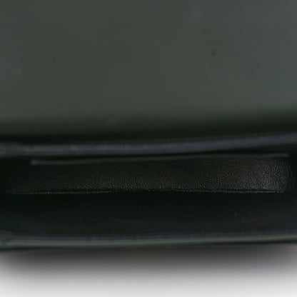 Saint Laurent Smooth Calfskin Small Solferino Satchel Green 5 of 8
