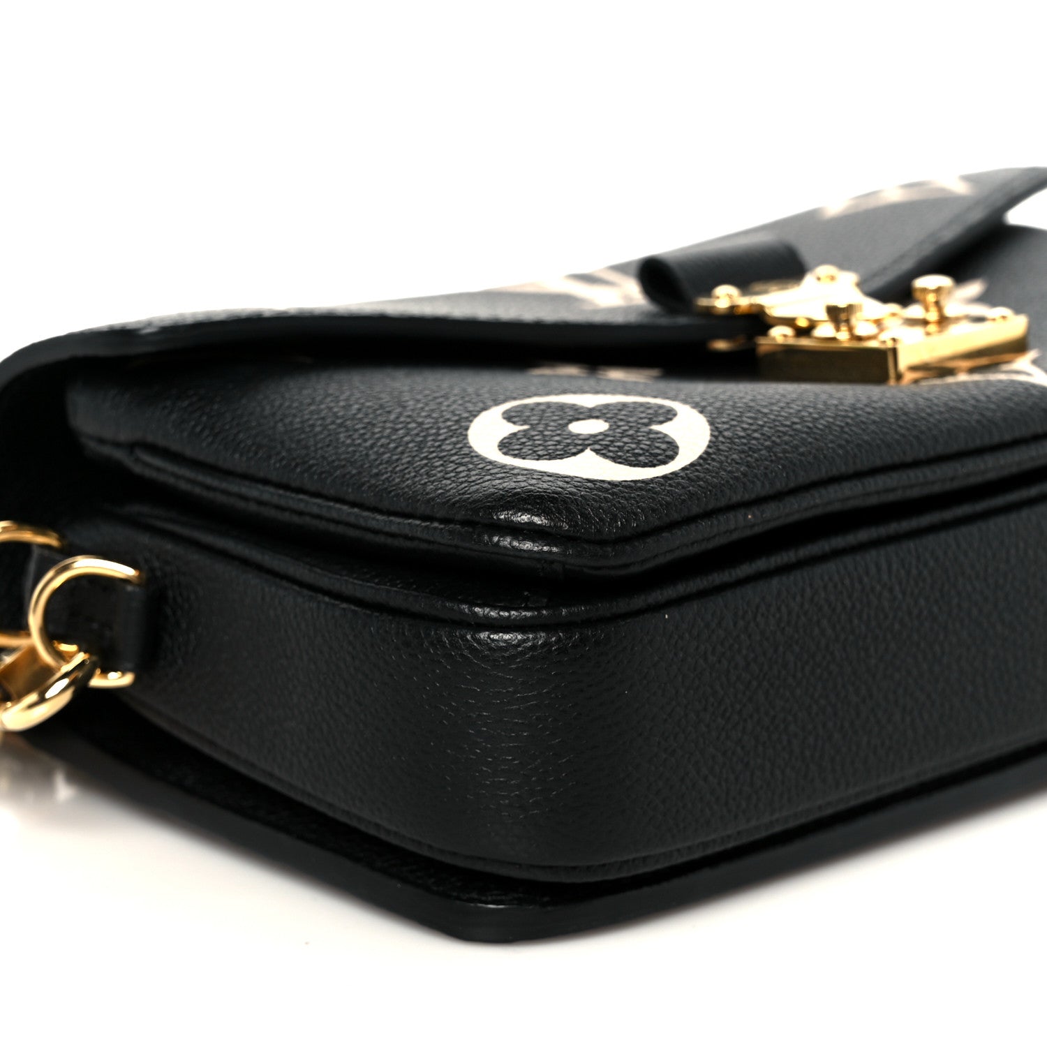 Louis Vuitton Empreinte Monogram Giant Pochette Metis East West Black Beige 8 of 10