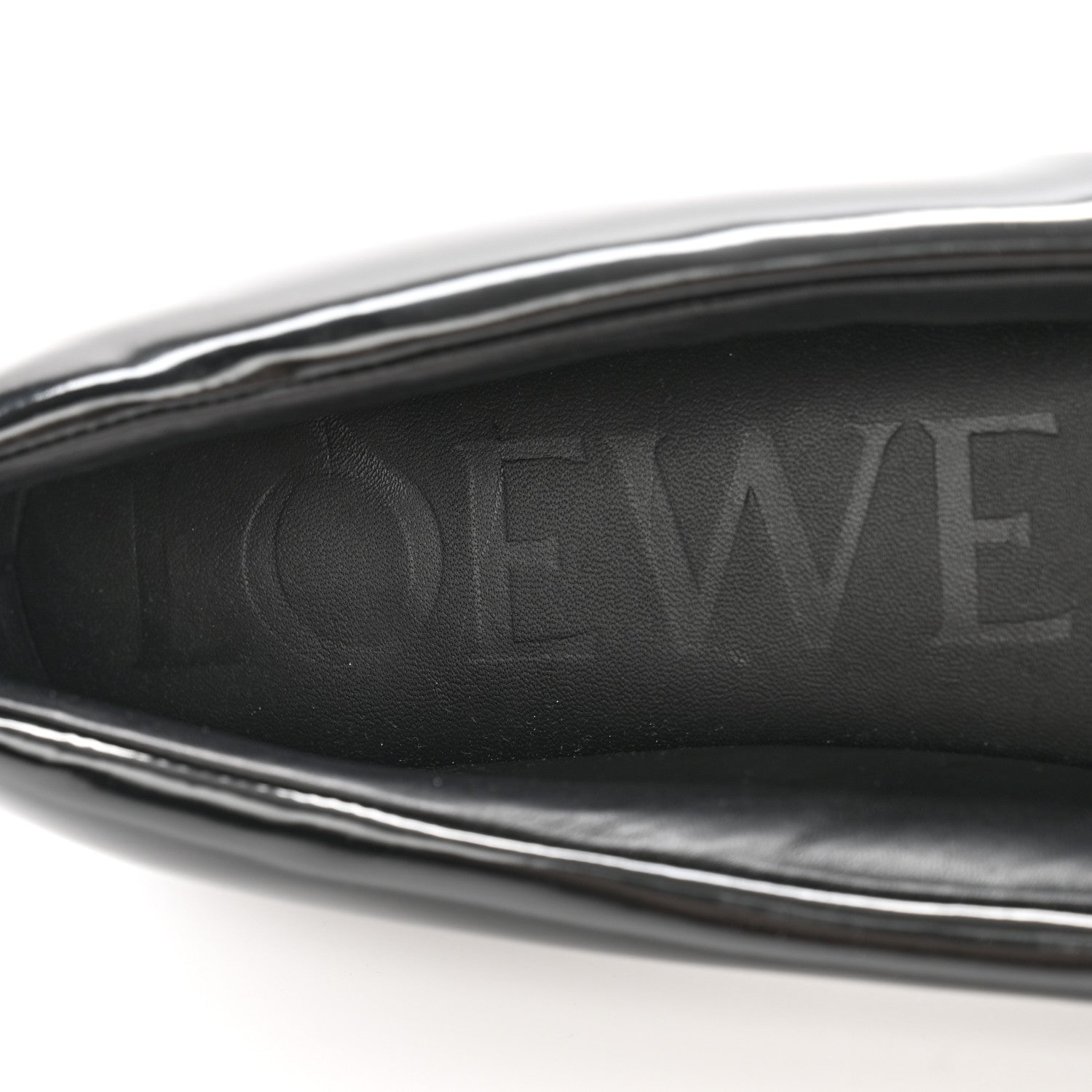 Loewe Puffy Lambskin Padded Bow Ballerina Flats 39 Black 6 of 11