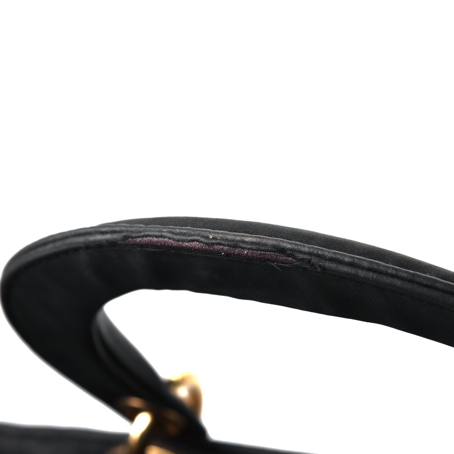 Nylon Cannage Large Lady Dior Black