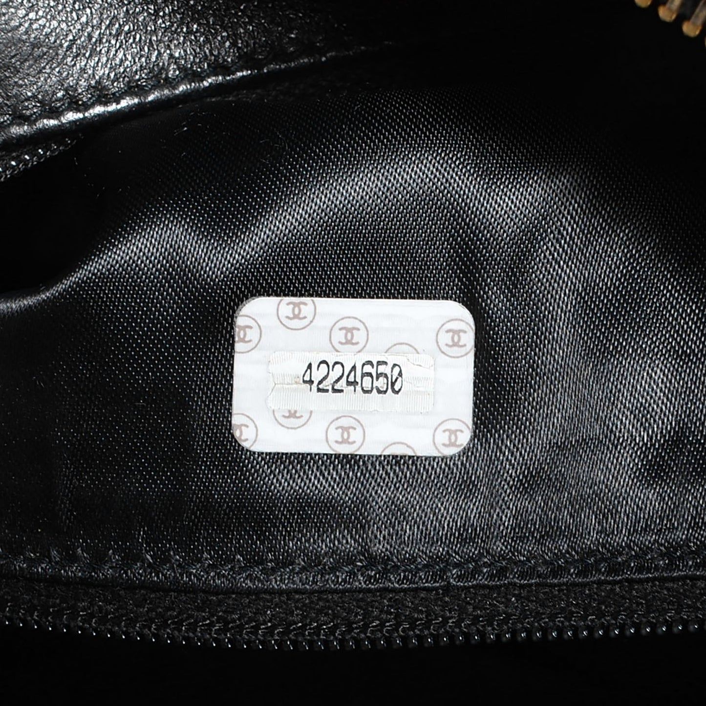 Caviar Quilted Camera Case Black