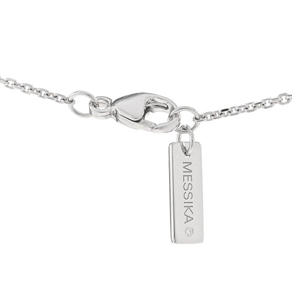 Messika 18K White Gold Diamond Move Uno Pave Necklace 4 of 5