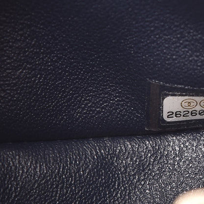 Chanel Caviar Quilted Mini Rectangular Flap Navy 7 of 10