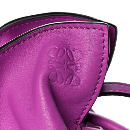 Loewe Nappa Flamenco Knot Clutch Bright Purple 8 of 10