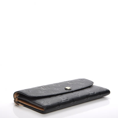 Louis Vuitton Empreinte Emilie Wallet Black Dune 4 of 7