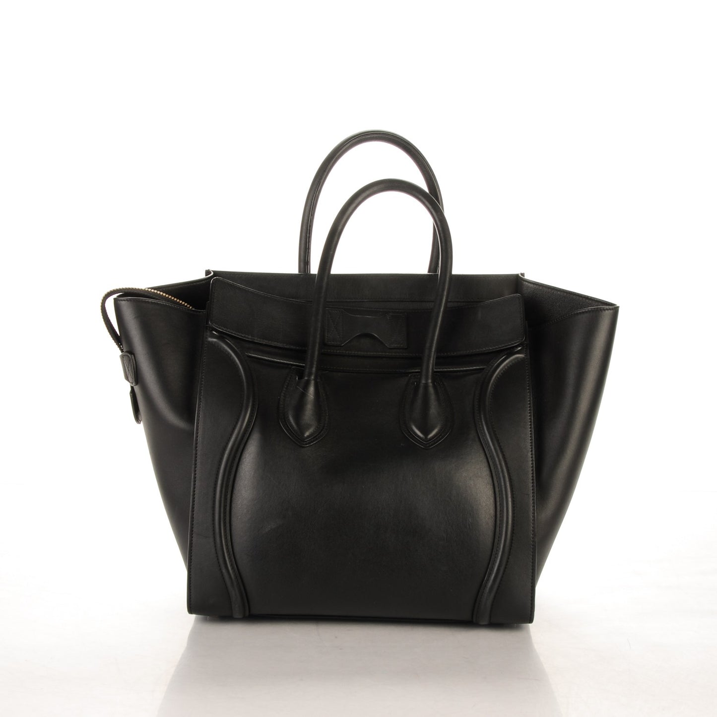 Smooth Calfskin Mini Luggage Black