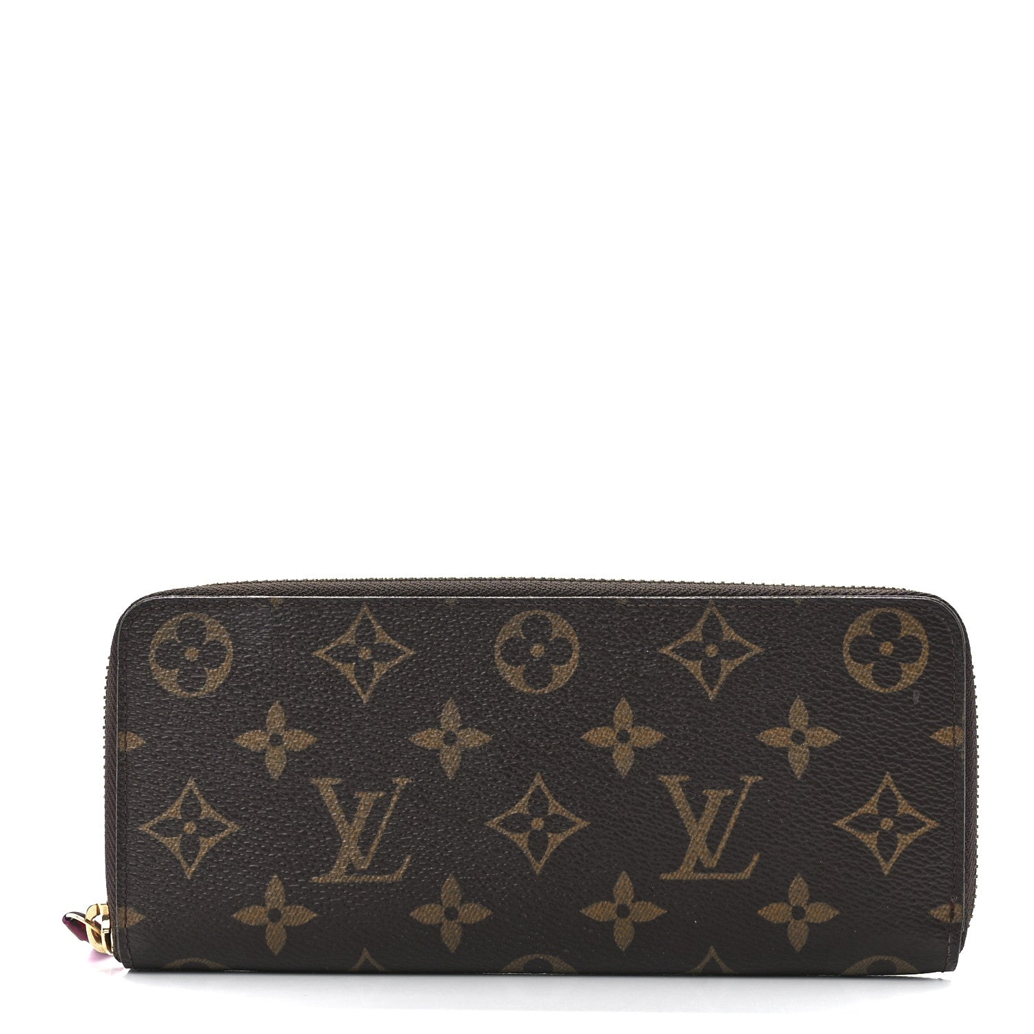 Louis Vuitton Monogram Clemence Wallet Fuchsia 1 of 11